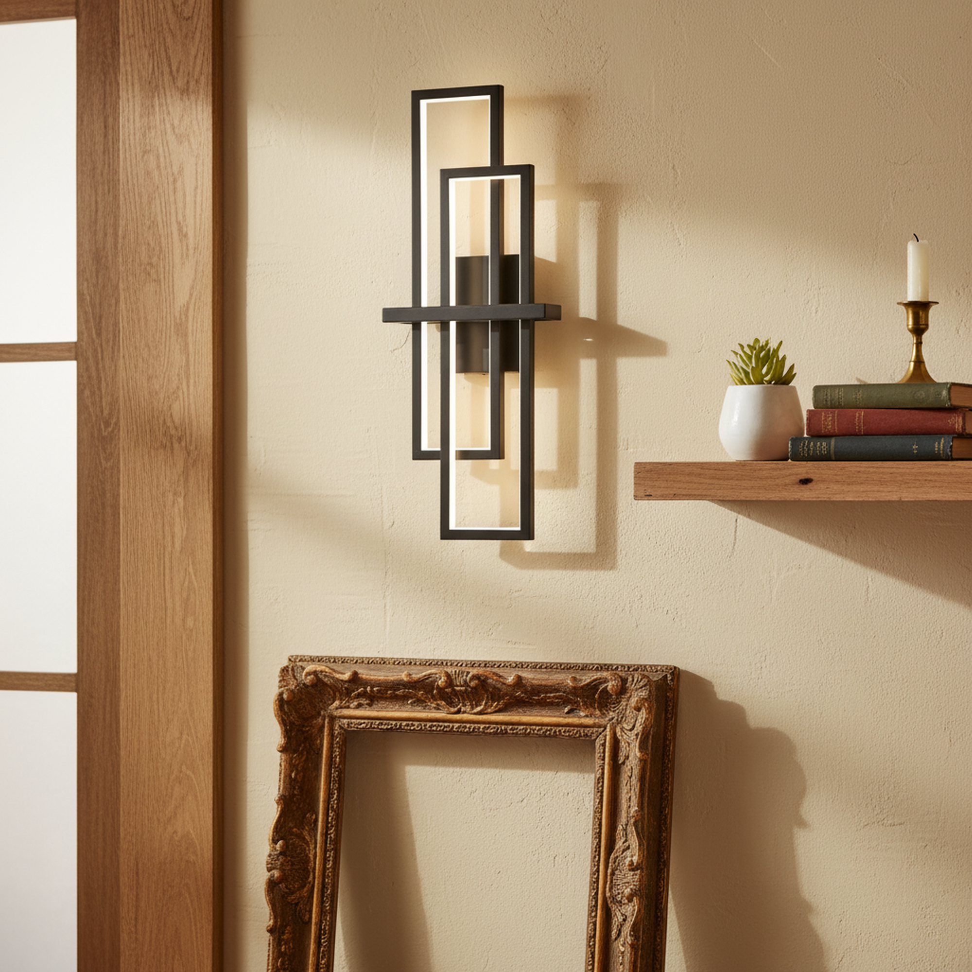 24"/32 in" Modern LED Dimmable Wall Sconces with 3000K Warm Light