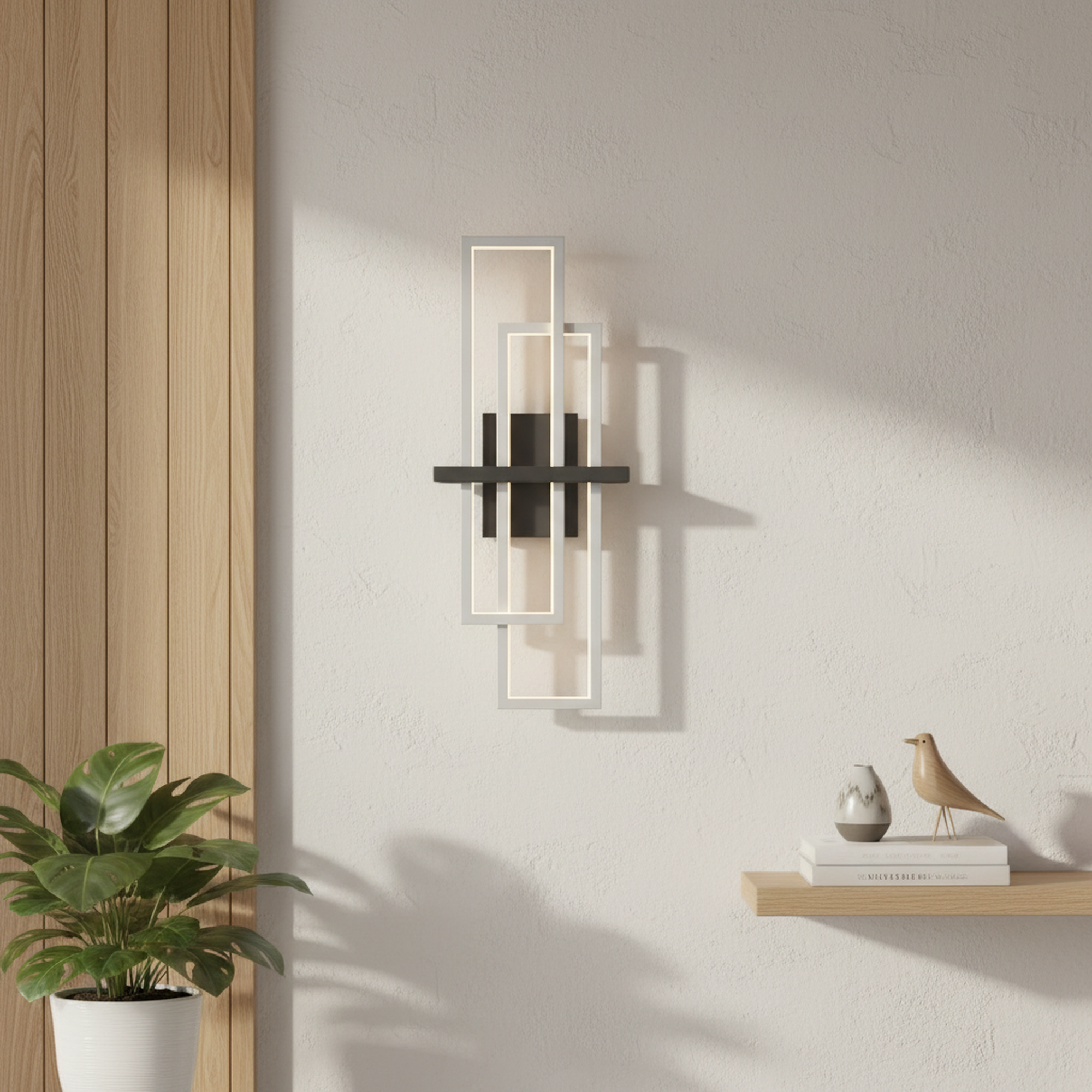 24"/32 in" Modern LED Dimmable Wall Sconces with 3000K Warm Light