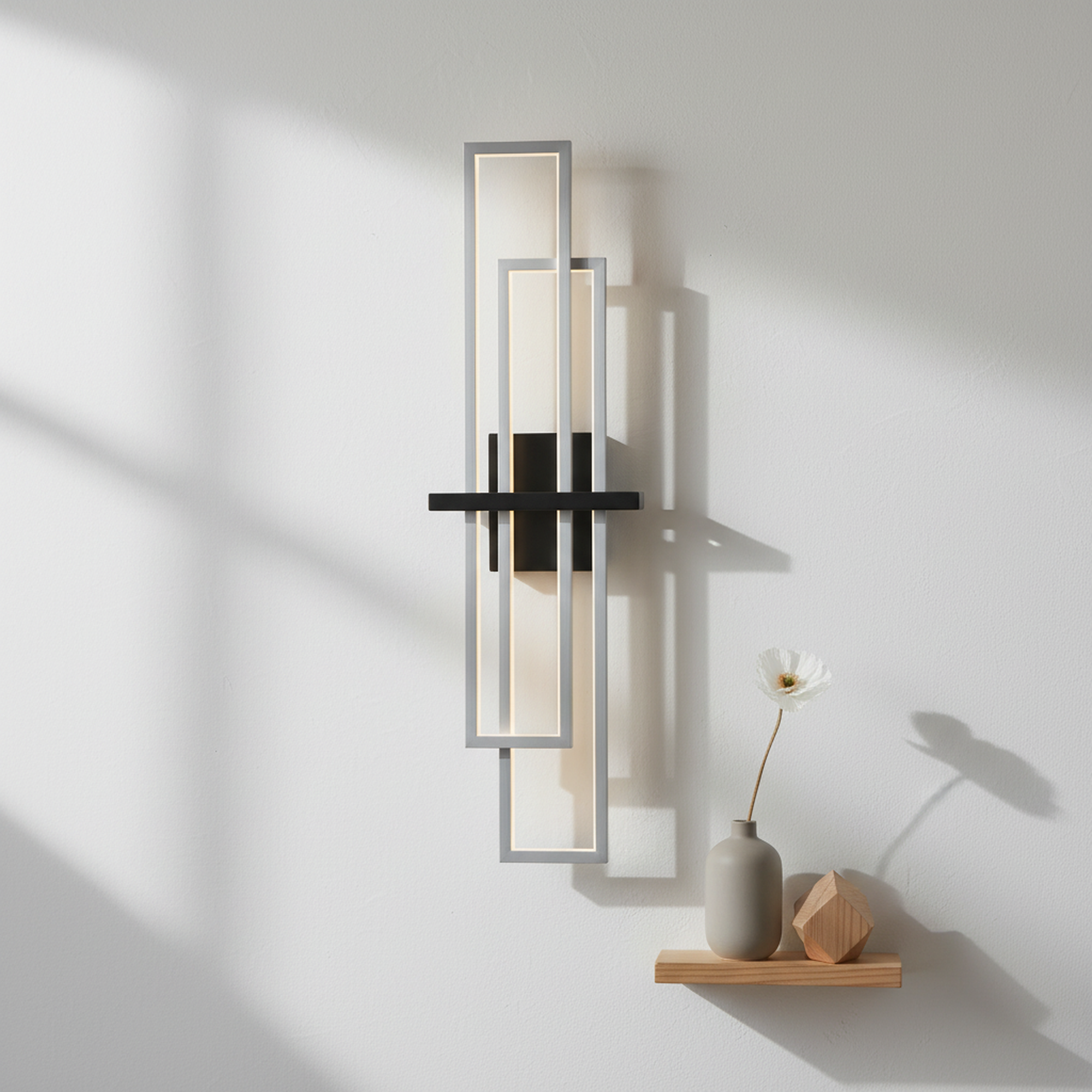 24"/32 in" Modern LED Dimmable Wall Sconces with 3000K Warm Light