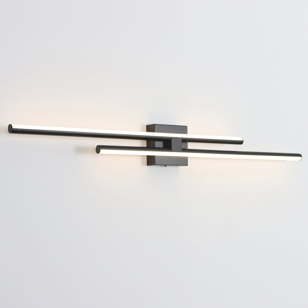 24"/32"/40" 2 Lights Minimalist Linear LED Wall Sconce,Vanity Light