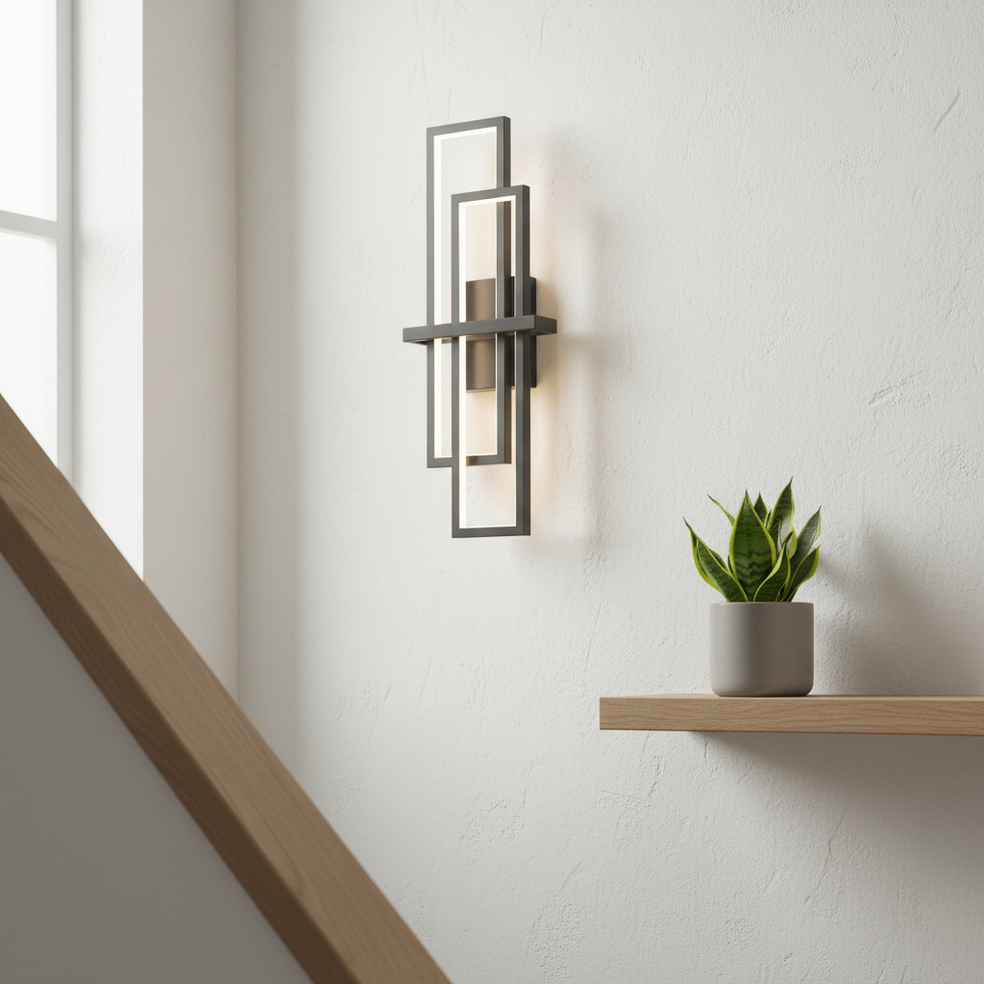 24"/32 in" Modern LED Dimmable Wall Sconces with 3000K Warm Light