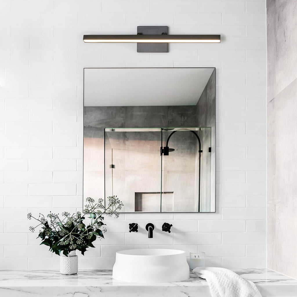 24/32 In. Rotatable LED Dimmable Vanity Light,Modern Linear Wall Sconce