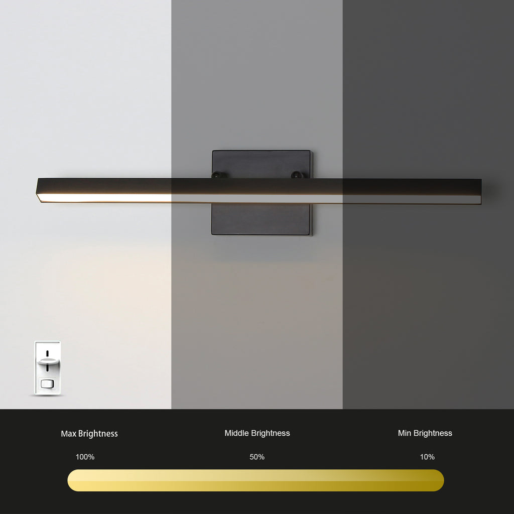 24/32 In. Rotatable LED Dimmable Vanity Light,Modern Linear Wall Sconce