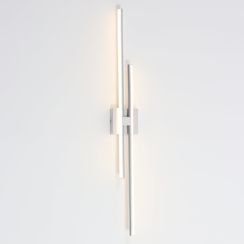 24"/32"/40" 2 Lights Minimalist Linear LED Wall Sconce,Vanity Light