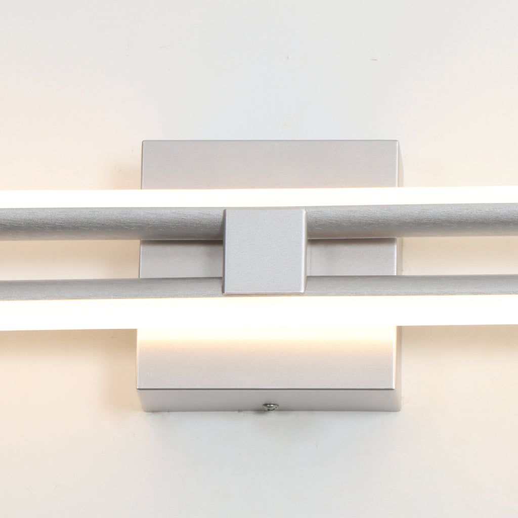 24"/32"/40" 2 Lights Minimalist Linear LED Wall Sconce,Vanity Light